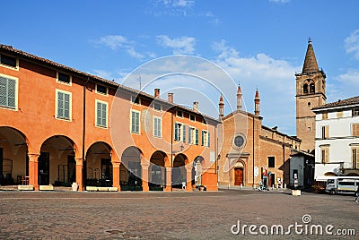 Busseto Architecture Stock Photo