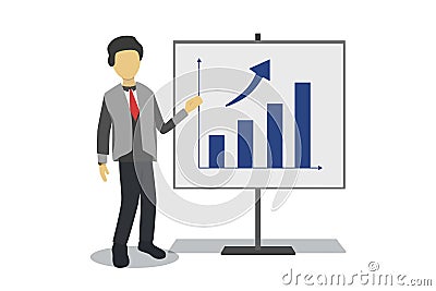 Bussines of presentation Stock Photo