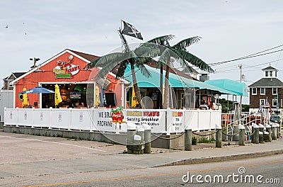 Buster Krabs, Narragansett, RI. Editorial Stock Photo