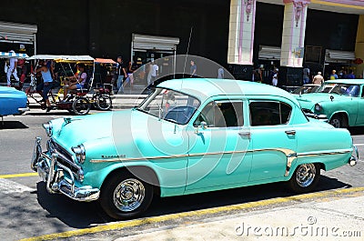 Busy streets of Havana Editorial Stock Photo