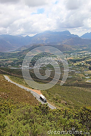 Transportation in Cape Town, South Africa Stock Photo