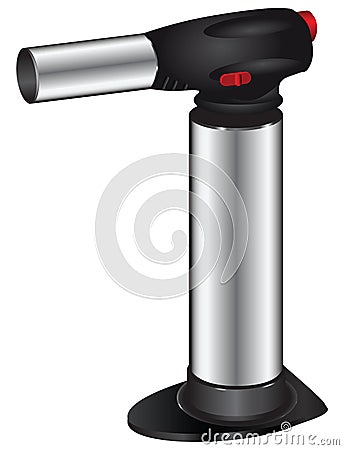 Butane torch Vector Illustration