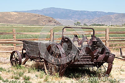 Butch Cassidy’s Childhood Home Historic Site Stock Photo