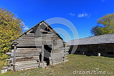 Cassidy and Sundance Kid House Stock Photo