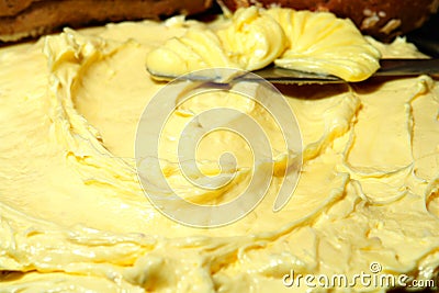 Butter Stock Photo