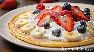 butter breakfast pancake food Cartoon Illustration