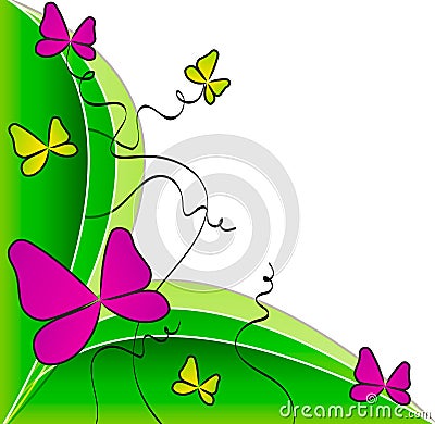 Butterflies for design Stock Photo