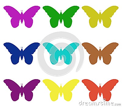 Butterflies Stock Photo