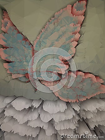 The Butterfly effect Stock Photo