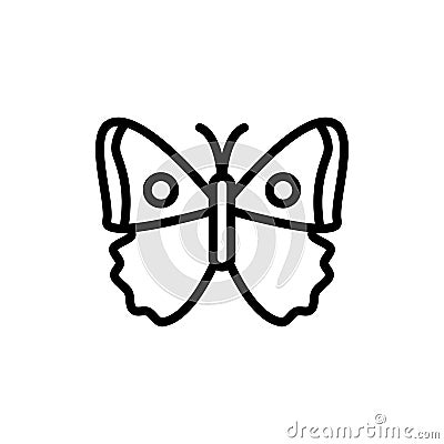 Butterfly, insect icon. Simple line, outline vector elements of lepidoptera icons for ui and ux, website or mobile application Stock Photo