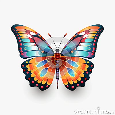 Butterfly metamorphosis a reminder of the power of change Stock Photo