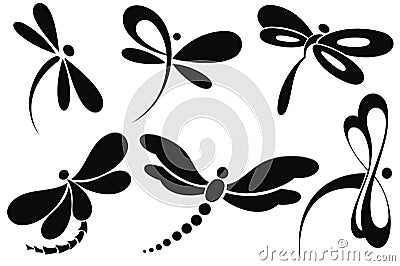 Butterfly sign Vector Illustration