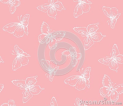 Butterfly. Vector drawing Vector Illustration