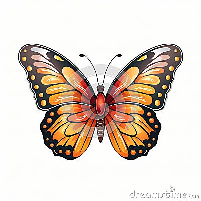 A butterfly wall art that will make a statement in any room Stock Photo