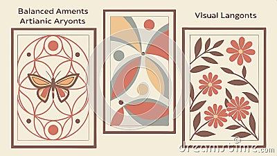 Butterfly wing patterns set, insect wings, butterfly art, wing design, pattern set vector design Generative AI Vector Illustration