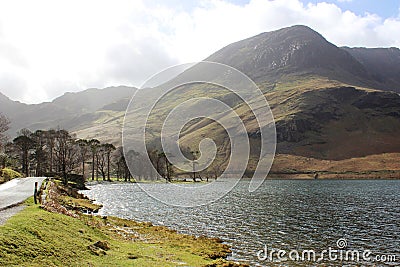 Buttermere, Haystacks, High Crag, Lake District Stock Photo