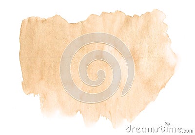 Butterum beige watercolor background Stock Photo