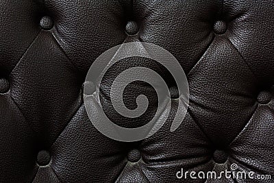 Buttoned on the black Texture. Repeat pattern Stock Photo