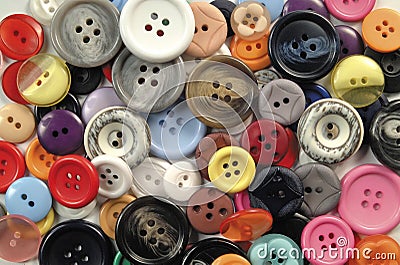 Buttons Stock Photo