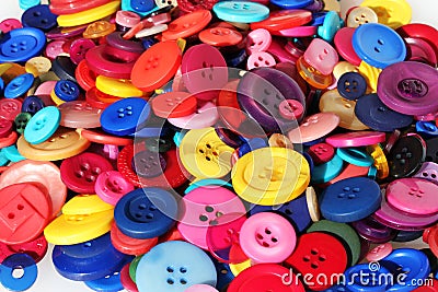 Buttons Stock Photo