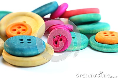 Buttons Stock Photo