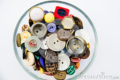 Buttons Stock Photo