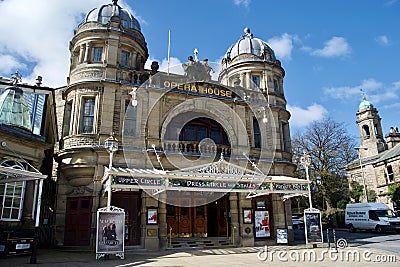Buxton opera house and buildings Editorial Stock Photo