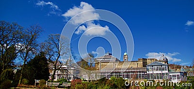 View from the pavilion gardens Editorial Stock Photo