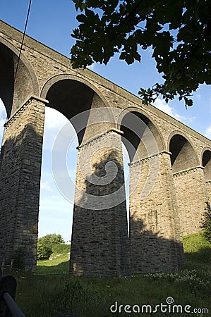 Buxton Viaduct Stock Photo