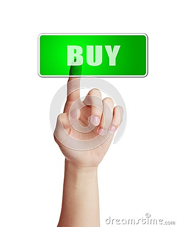 Buy button Stock Photo