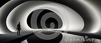 BW Architectural Harmony Abstract background - abstract background composition Stock Photo