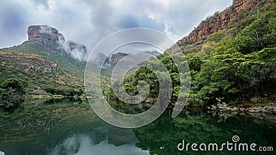 Bydle River Canyon, south africa. Stock Photo