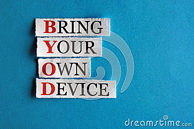 BYOD Stock Photo