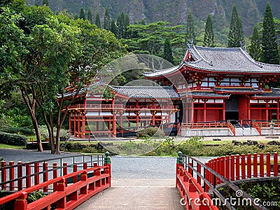 Byodo-In Buddhist Temple Stock Photo