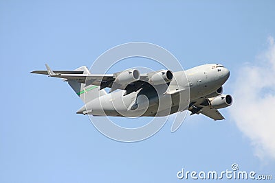 C-17 Cargo Plane Stock Photo