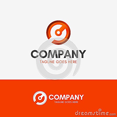 C Mechanic Wrench Logo Vector Illustration