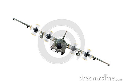 C130 Military airplane Stock Photo