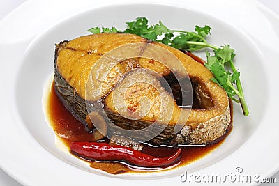 Ca thu kho, vietnamese cuisine Stock Photo