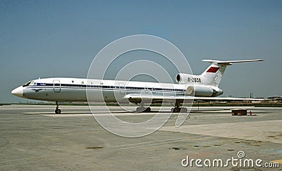 CAAC - Civil Aviation Administration of China Tupolev TU-154M Editorial Stock Photo