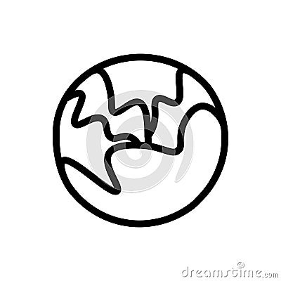 Cabbage outline icon. Symbol, logo illustration for mobile concept and web design. Vector Illustration
