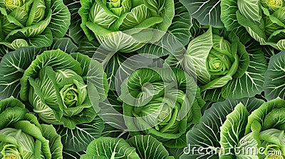 Cabbage-patterned fabric adds a unique touch to any design. Stock Photo