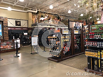 Cabela`s Sporting Goods Store in Greenville, SC Editorial Stock Photo