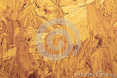 The cabinet walls are patterned with plywood, brown wooden walls. Stock Photo