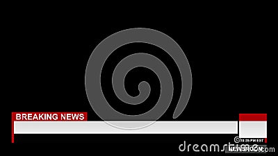 Breaking News Lower Third Template 1 On Transparent Background Stock Video Video Of Show Title Breaking News Lower Third Template 1 On Transparent Background Stock Video Video Of Show Title