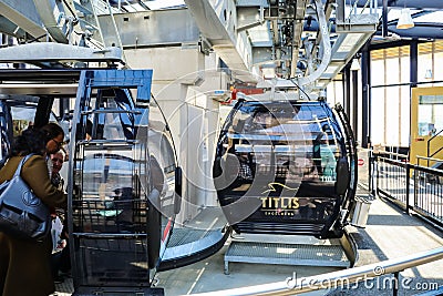 The Cable Car at Mount Titlis Editorial Stock Photo