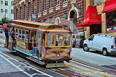 Cable car Editorial Stock Photo