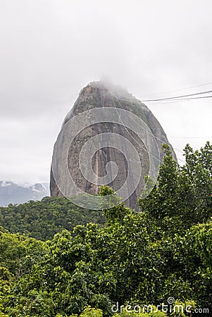 Cable car to Sugar Loaf - Rio de Janeiro Editorial Stock Photo