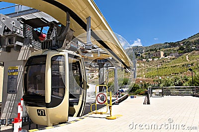 Cableway Stock Photo