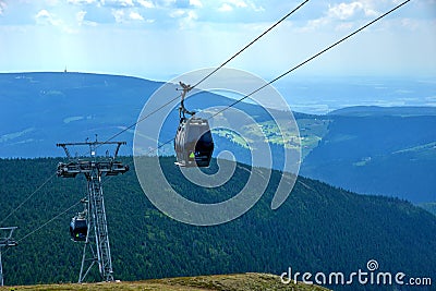 Cableway Editorial Stock Photo