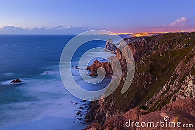 Cabo da Roca Cape Roca - Portugal Stock Photo